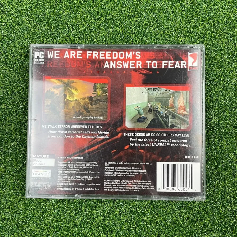 Tom Clancy's Rainbow Six 3: Raven Shield PC CD-ROM